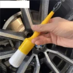 5-Piece Durable PBT White Nylon Hair Car Detailing Brush Set 6 44821 b3193c