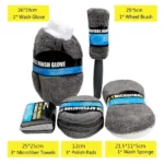 9-Piece Premium Microfiber Car Cleaning Kit 6 45372 a79dbb