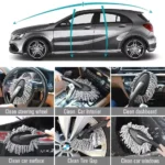 Compact Multi-Functional Car and Home Duster with Microfiber Head 8 45382 24f06b