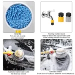 360° Rotating Car Cleaning Foam Brush with Extended Handle 8 45410 43967d
