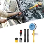 360° Rotating Car Cleaning Foam Brush with Extended Handle 4 45410 b6dec7