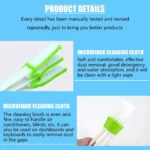 Microfiber Dual-Ended Car Vent & Detailing Brush 5 45430 4b5301