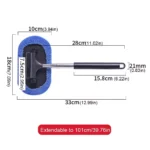 3-in-1 Extendable Car Window Cleaning Kit with Rotating Head 9 45503 62af18