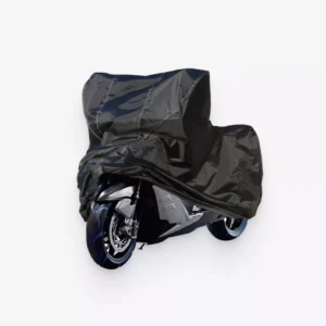 Black PEVA Cotton Motorcycle Cover