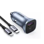 30W Dual Port Fast Car Charger USB-C & USB-A with PD & Quick Charge 3 45741-3a2be7.webp