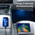130W Triple-Port USB-C Car Charger for Phones, Tablets & Laptops 7 45754 c61413