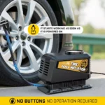 Portable 12V Tire Inflator with Mechanical Gauge 5 45820 0840a0
