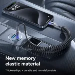 60W Retractable USB-C Car Charging Cable with Fast Data & CarPlay Support 6 45830 16c466