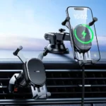 15W Wireless Fast-Charging Car Phone Mount with Auto-Locking Clamp 3 45881-557670.webp