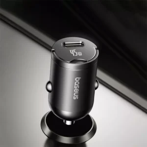 Ultra Compact 45W Fast Car Charger with USB-C PD PPS