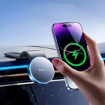 Magnetic 15W Bendable Car Phone Holder & Wireless Charger Stand 3 46006-605468.webp