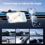 Magnetic 15W Bendable Car Phone Holder & Wireless Charger Stand 6 46006 901ea6