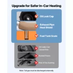 8kW Diesel Air Heater with Remote & LCD Display 8 46049 e5254f