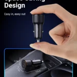 60W Dual USB-C Fast Car Charger with Smart Power Delivery 5 46086 74acc0