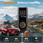 150 PSI Cordless Tire Inflator Portable Air Compressor with 6000mAh Battery 4 46123 f1c93f