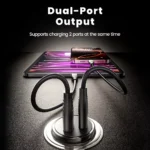 30W Dual Port Fast Car Charger USB-C & USB Mini Adapter with Smart Protection 7 46131 da99c6