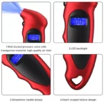 Portable Digital Tire Pressure Gauge with LCD Display – High Precision 150 PSI 8 46143 d97380