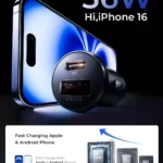 54W Car Phone Charger Fast Charging Type C PD Adapter for iPhone & Huawei 5 46178 1710e0