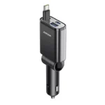 Ultra-Slim 57W Retractable Fast Car Charger USB-C & USB for iPhone & Android 3 46220-0a77fa.webp