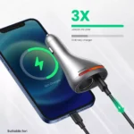 84W USB Car Charger with PD & QC 4.0 Fast Charging Adapter 4 46402 b8907c