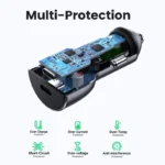 40W Fast USB-C Car Charger with Quick Charge 4.0/3.0 and PD 8 46788 2d7de2