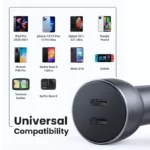 40W Fast USB-C Car Charger with Quick Charge 4.0/3.0 and PD 9 46788 eb65b0