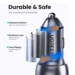 40W Fast USB-C Car Charger with Quick Charge 4.0/3.0 and PD 7 46788 f2df90