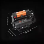 Portable Heavy-Duty 12V Car Air Compressor Tire Inflator with Air Tools 10 46820 a9f03b