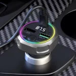 30W PD QC3.0 Car Adapter FM Transmitter with 7-Color LED Light & Fast Charging 6 46869 655a2a