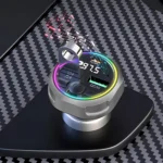 30W PD QC3.0 Car Adapter FM Transmitter with 7-Color LED Light & Fast Charging 7 46869 df42f8