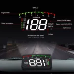 Car HUD A900 OBD2 Head-Up Display with Speed, Temperature & Engine Alerts 3 46870-09150b.webp