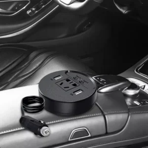 Multi-Port Car Power Converter - Fast Charging Car Laptop Adapter