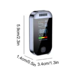 Portable Digital Alcohol Breathalyzer - Contactless Alcohol Tester for Safe Driving 8 46875 2e809b