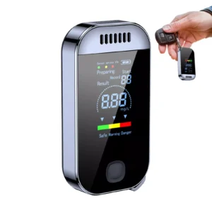 Portable Digital Alcohol Breathalyzer - Contactless Alcohol Tester for Safe Driving