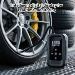 12V Electric Portable Tire Inflator with Digital Display - Cordless Air Pump 6 46896 5a18f5