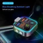 Wireless Car Bluetooth Receiver & Transmitter with Dual USB Charger 5 46897 03ba11