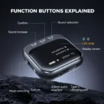 Car Bluetooth 5.4 Transmitter & Receiver AUX Adapter with LED Display 4 46898 648b98
