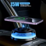 Magnetic Wireless Car Charger with Aromatherapy Diffuser & Ambient Light 4 46935 61e5ae