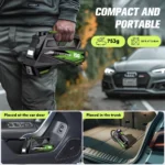 Portable Wired Car Tire Air Pump – Mini 12V Compressor for Cars & Bikes 9 46939 de1547