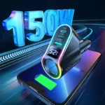 150W 4-in-1 Fast Car Charger 4 46961 e30093