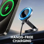 15W Wireless Magnetic Car Phone Holder with 360° Rotation 4 46962 89111c