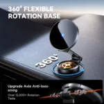 15W Wireless Magnetic Car Phone Holder with 360° Rotation 5 46962 bbc63e