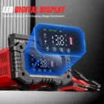 Portable 20A 12V/24V Smart Battery Charger for Car & Motorcycle 10 47293 594828