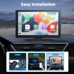 9-Inch Wireless CarPlay & Android Auto Screen with 4K Dash Cam and 64GB Card 4 47332 e37b98