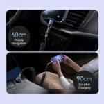 Super Fast 60W USB-C PD Telescopic Car Charging Cable for iPhone & Android 8 47361 478d78