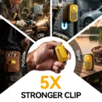 Wearable Clip-On Bluetooth Speaker with Waterproof Design & Built-In LED Light 9 47397 51c63a