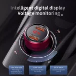 45W Dual Port Fast Car Charger with USB & Type-C Quick Charge 7 47421 34298d