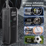 Portable 12V Electric Air Compressor Pump for Car, Motorcycle & Bicycle Tires 8 47462 b2c50b