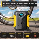 Portable Digital Auto Air Compressor with Tire Inflation & LED Light 9 47497 b95e0a