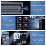Portable 80W Wireless Tire Inflator with LED Light & Pressure Tester 6 47535 9cf140